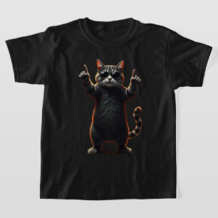 T-shirt Tee-shirt Cool Cat Rock Dancer   Cadeau de musique