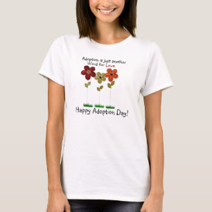 T-shirt tee - shirt d'adoption