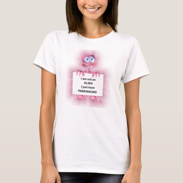 T-shirt Tee - shirt d'amusement de la maladie de dames (Devant)