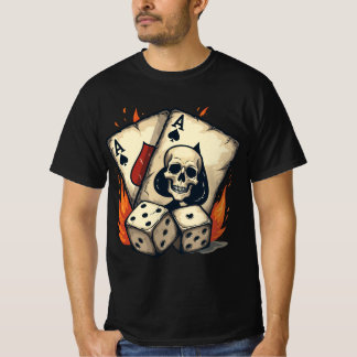 T-shirt Tee-shirt d'art en ligne abstrait