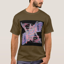Tee-shirt d'art géométrique abstrait pour homme mo