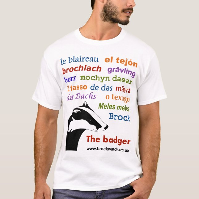T-shirt Tee - shirt de Brockwatch (Devant)