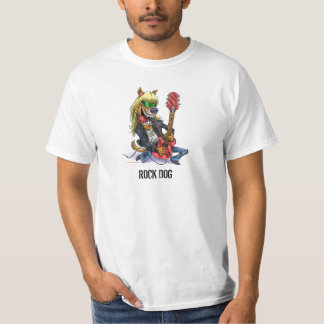 T-shirt Tee - shirt de chien de roche