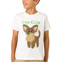 Tee - shirt de chiot de Cutie d'Irlandais