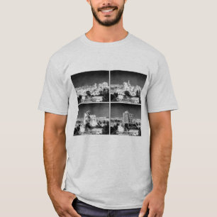 T-shirt Tee - shirt de cinémas d'asile de photo