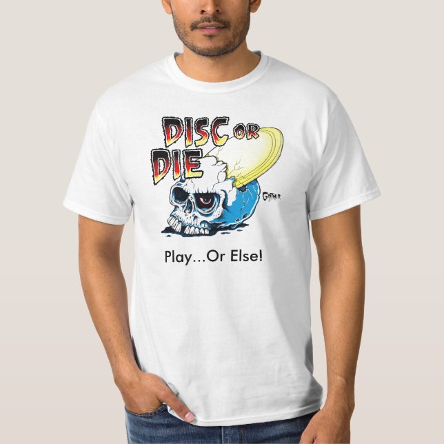 T-shirt Tee - shirt de Disc_Or_Die (Devant)
