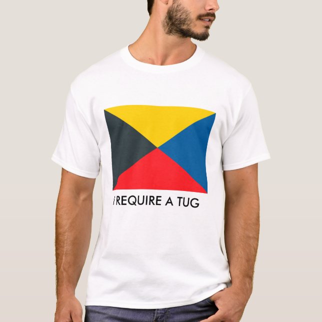 T-shirt Tee - shirt de drapeau de zoulou (Devant)