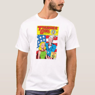 T-shirt Tee - shirt de fille du tonnerre des hommes