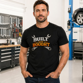 T-shirt Tee-shirt de garage Enthusiast | Mécanicien constr