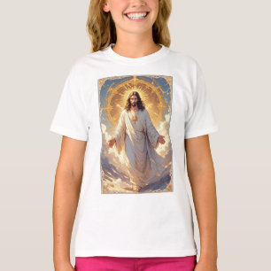 T-shirt Tee Shirt de Jessus monte la fille chrétienne