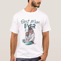 Tee-shirt de la Fête des Mères Design pour maman e
