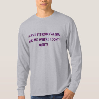 T-shirt Tee - shirt de la fibromyalgie des hommes