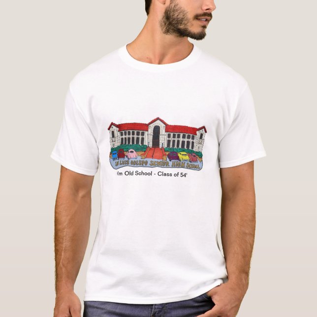 T-shirt Tee - shirt de lycée de San Luis Obispo (Devant)