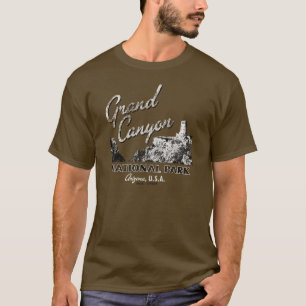 T-shirt Tee - shirt de parc national de canyon grand