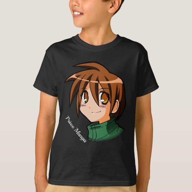T-shirt Tee - shirt de prince Manga (Devant)