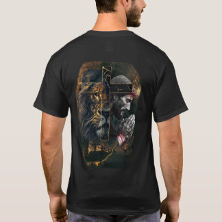 T-shirt Tee-shirt de surf chrétien – Jésus surfe sur les v