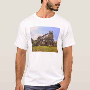 T-shirt Tee - shirt de train à vapeur