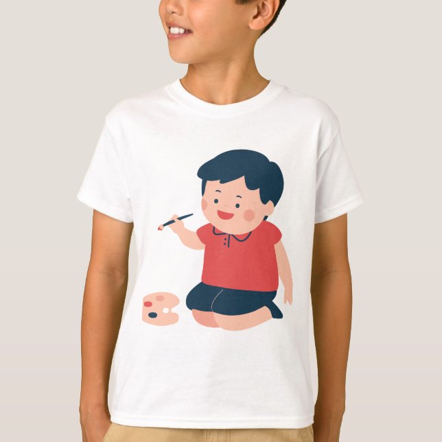 T-shirt Tee - shirt de vibes en gras (Devant)