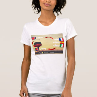 T-shirt tee - shirt de vin-vino-vin-vigne