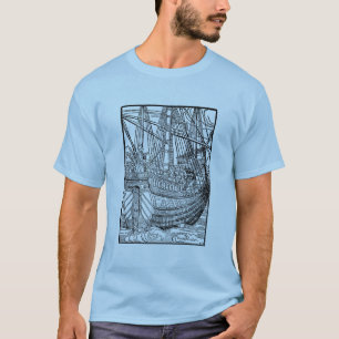 T-shirt Tee - shirt de voilier de Galleon