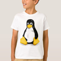 Tee - shirt d'enfants de Linux Tux