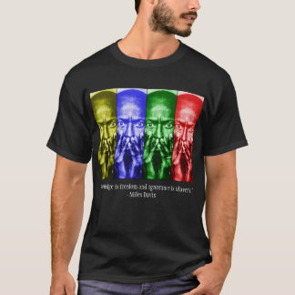 T-shirt Tee - shirt des connaissances de Miles Davis