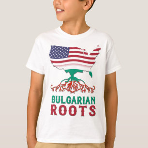 T-shirt Tee - shirt des racines bulgares américaines