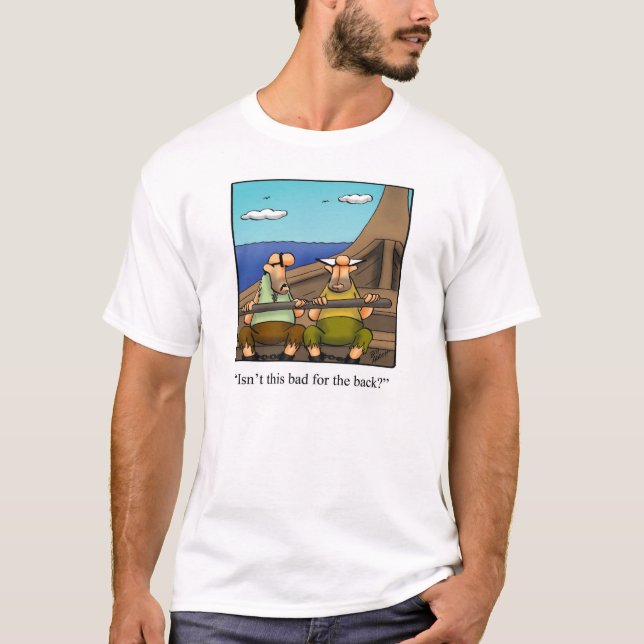 T-shirt Tee - shirt d'Humour d'aviron amusant (Devant)