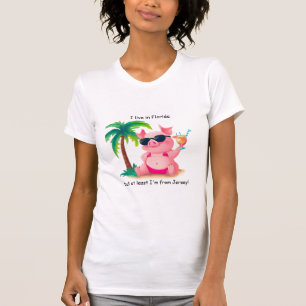 T-shirt Tee - shirt d'Humour du New Jersey
