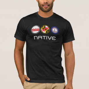 T-shirt Tee - shirt d'indigène de DMV