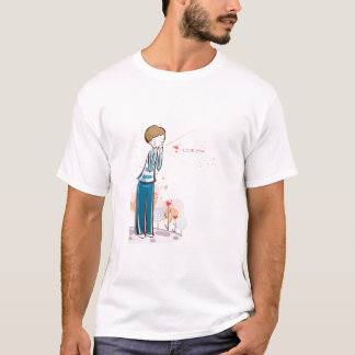 T-shirt Tee - shirt doux d'amants