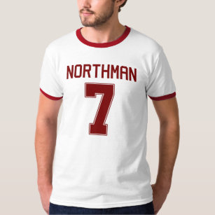 T-shirt Tee - shirt du Jersey du football du Northman #7
