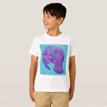 Tee - shirt du lamantin de l'enfant