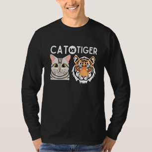 T-shirt Tee-shirt du Mème Chat Vs Tigre