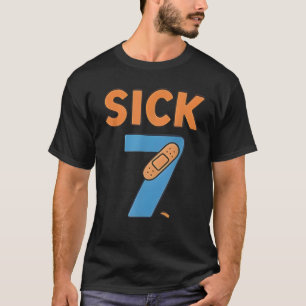 T-shirt Tee-shirt du Meme Sept Malade Six Sept Blague Amus
