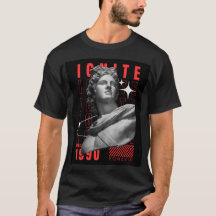Tee-shirt esthétique vintage moderne