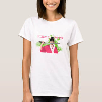 T-shirt Tee-shirt femme samouraï