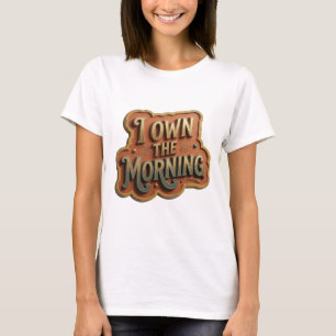 T-shirt Tee-shirt graphique Cool Gold J'APPARTIENS LE MATI