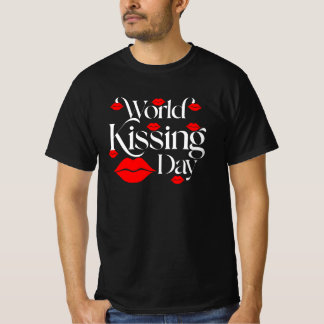 T-shirt Tee-shirt graphique créatif pour la Journée mondia
