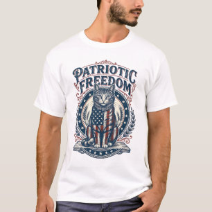 T-shirt Tee-shirt graphique vectoriel de chat de grange pa