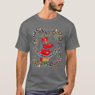 T-shirt Tee - shirt gris foncé avec logo 2026