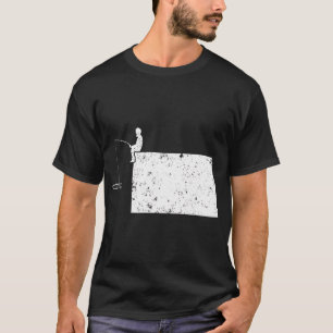 T-shirt Tee shirt humour pêche ND pêche sur glace pêche ba