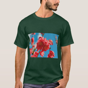 T-shirt Tee-shirt imprimé fleur de pêcher
