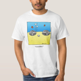 T-shirt " Tee - shirt inférieur "brumeux drôle de bande