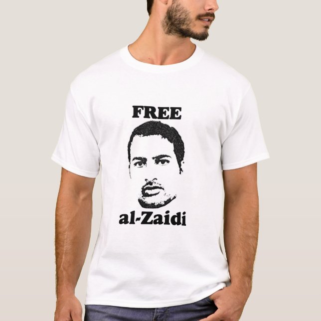 T-shirt Tee - shirt libre d'Al-Zaidi (Devant)