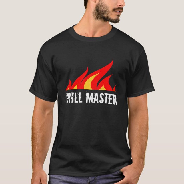 T-shirt Tee - shirt maître Grill (Devant)