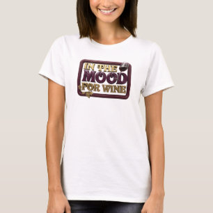 T-shirt Tee-shirt moderne rose À L'APÉTIT DE VIN Déclarati