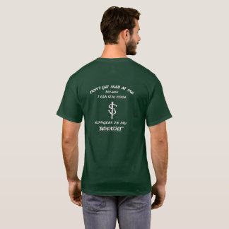 T-shirt Tee-shirt 'Ne vous fâchez pas pour le lancer de fe