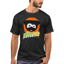 Tee - shirt noir d'obscurité de WerePug