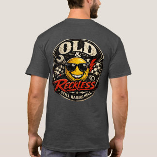 T-shirt Tee-shirt Old Man Biker